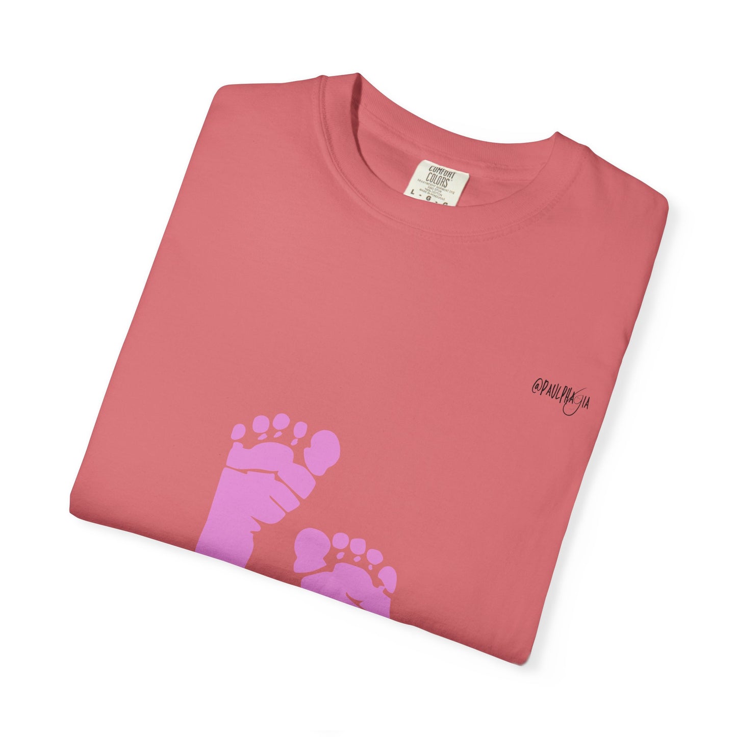 NICU Feeding Team Unisex T-shirt with Small Feet Design