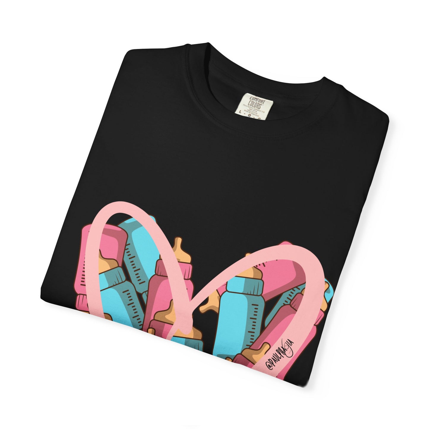 Heart Bottles Unisex T-shirt for NICU Feeding Therapists/Nurses