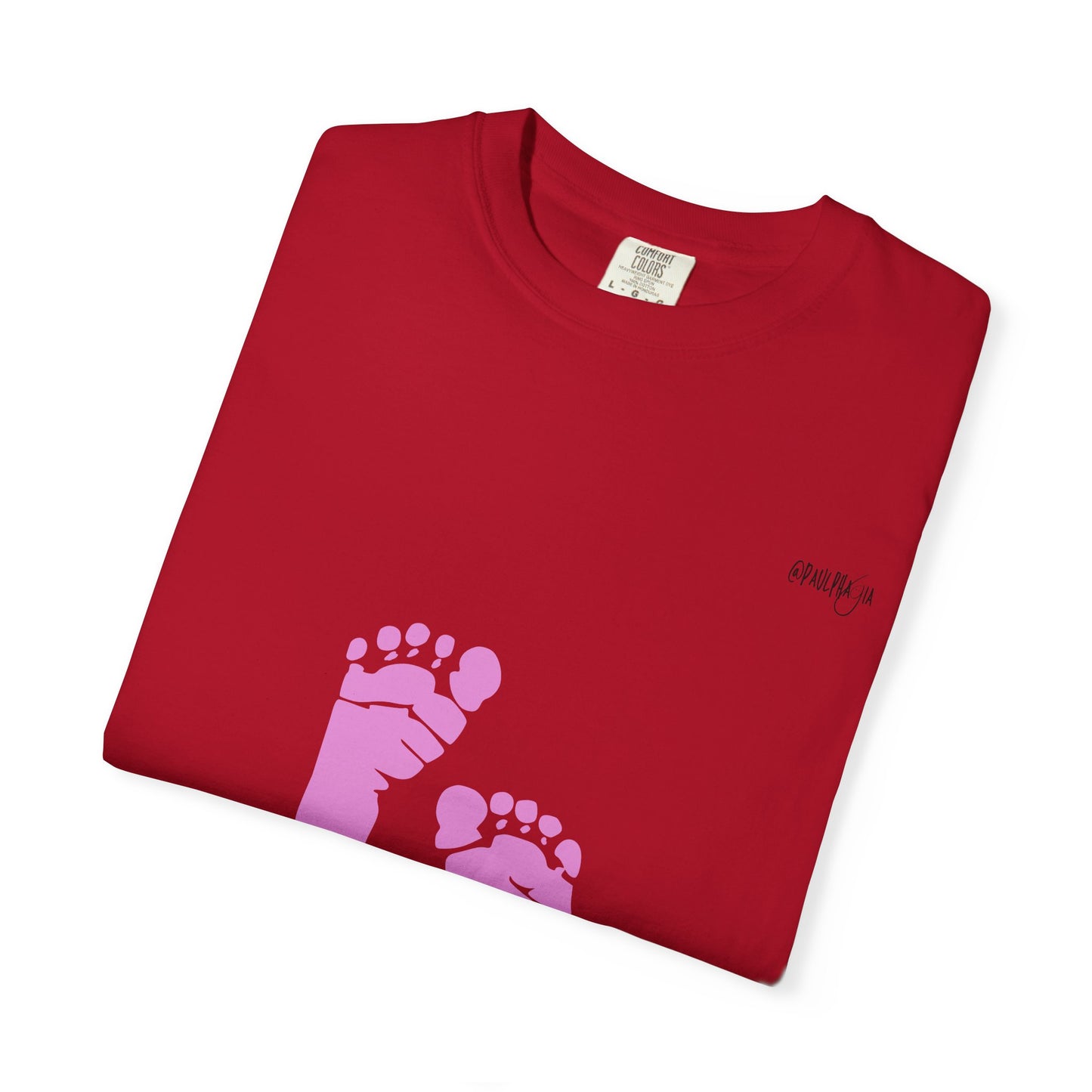 NICU Team Unisex T-shirt with Small Feet Design