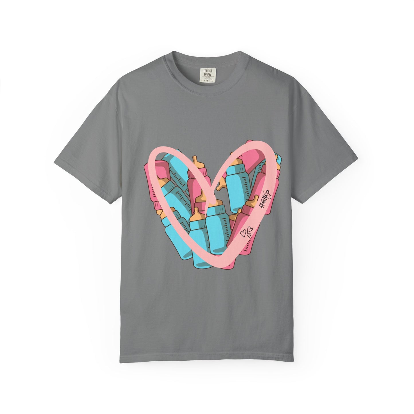 Heart Bottles Unisex T-shirt for NICU Feeding Therapists/Nurses