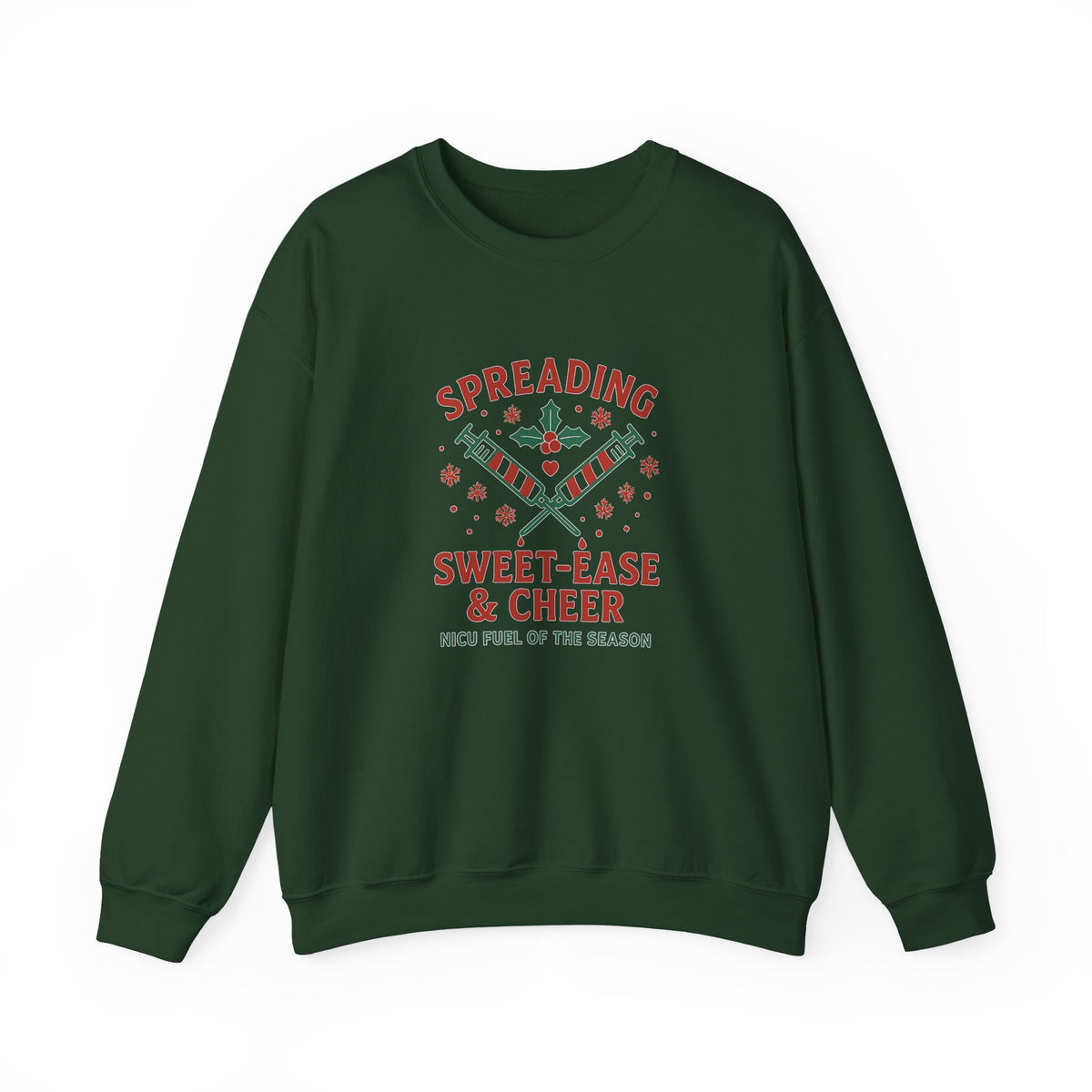 Holiday Cheer Unisex Sweater- Spreading Sweet-Ease & Cheer
