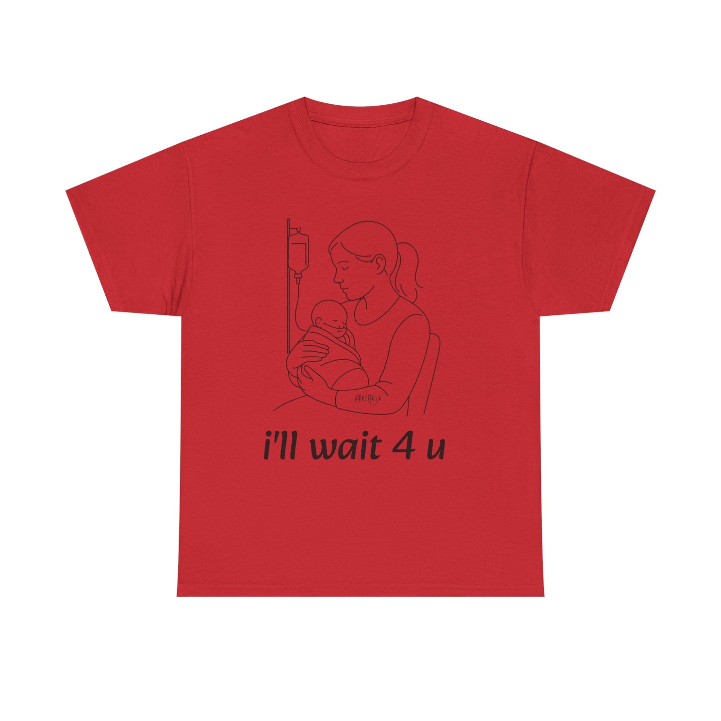 I'll Wait 4 U Cotton Shirt