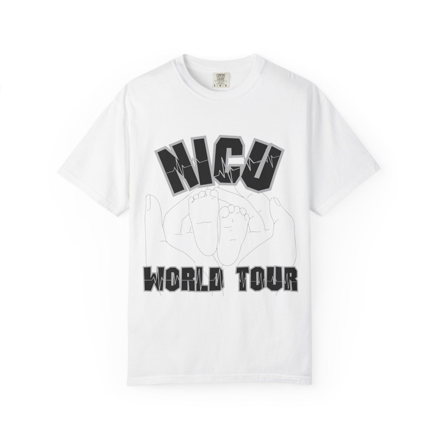 NICU World Tour Unisex T-shirt with Milestones