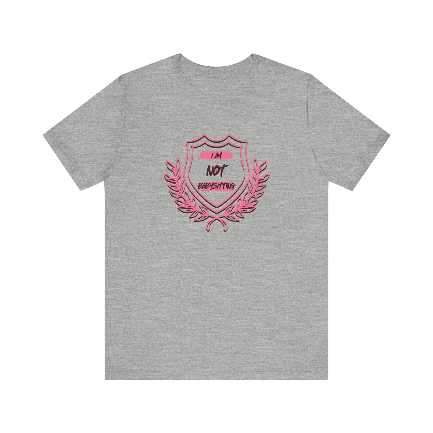 Dad Unisex Tee - 'i am not babysitting' Shield