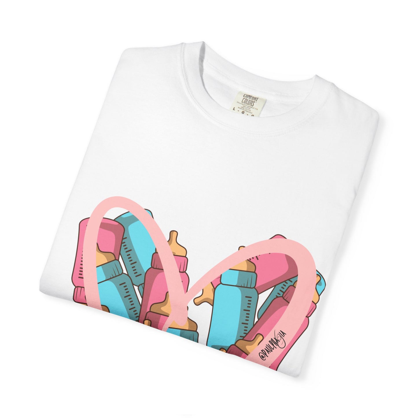 Heart Bottles Unisex T-shirt for NICU Feeding Therapists/Nurses