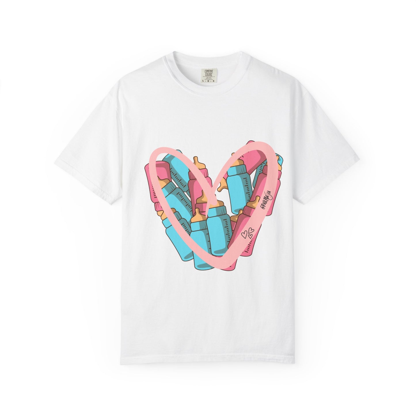 Heart Bottles Unisex T-shirt for NICU Feeding Therapists/Nurses