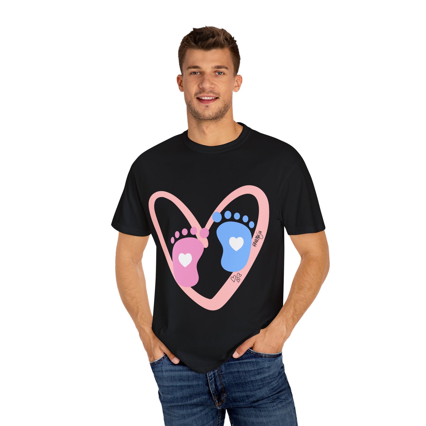 NICU Heart Feet T-shirt