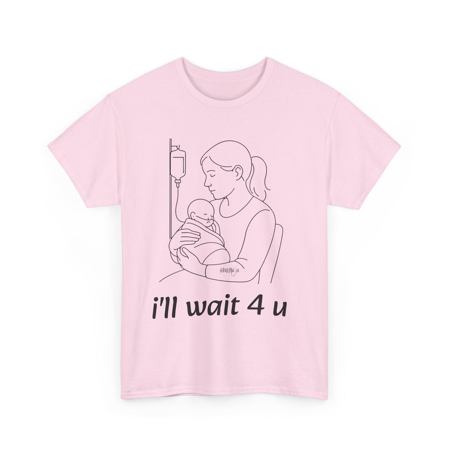 I'll Wait 4 U Cotton Shirt
