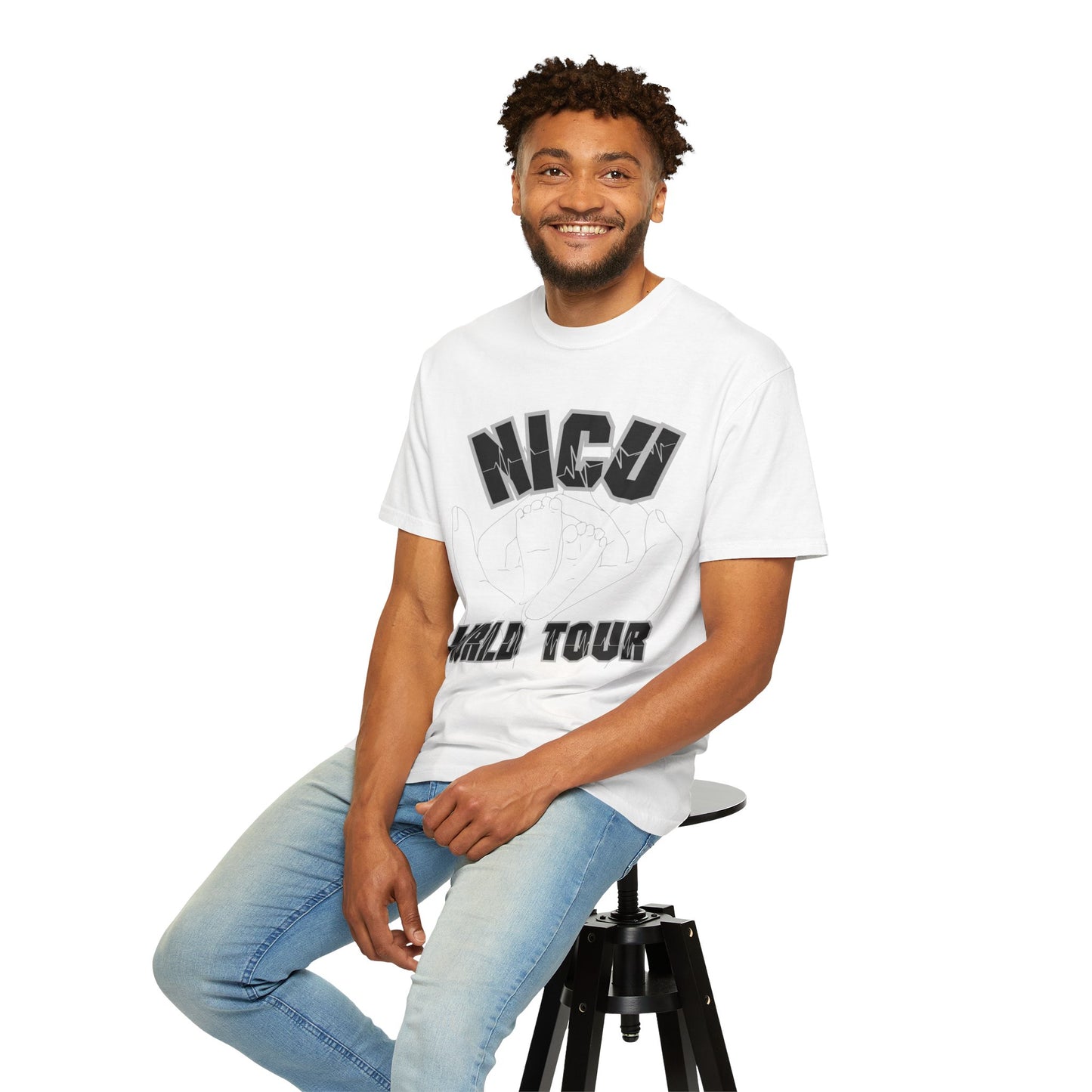 NICU World Tour Unisex T-shirt with Milestones