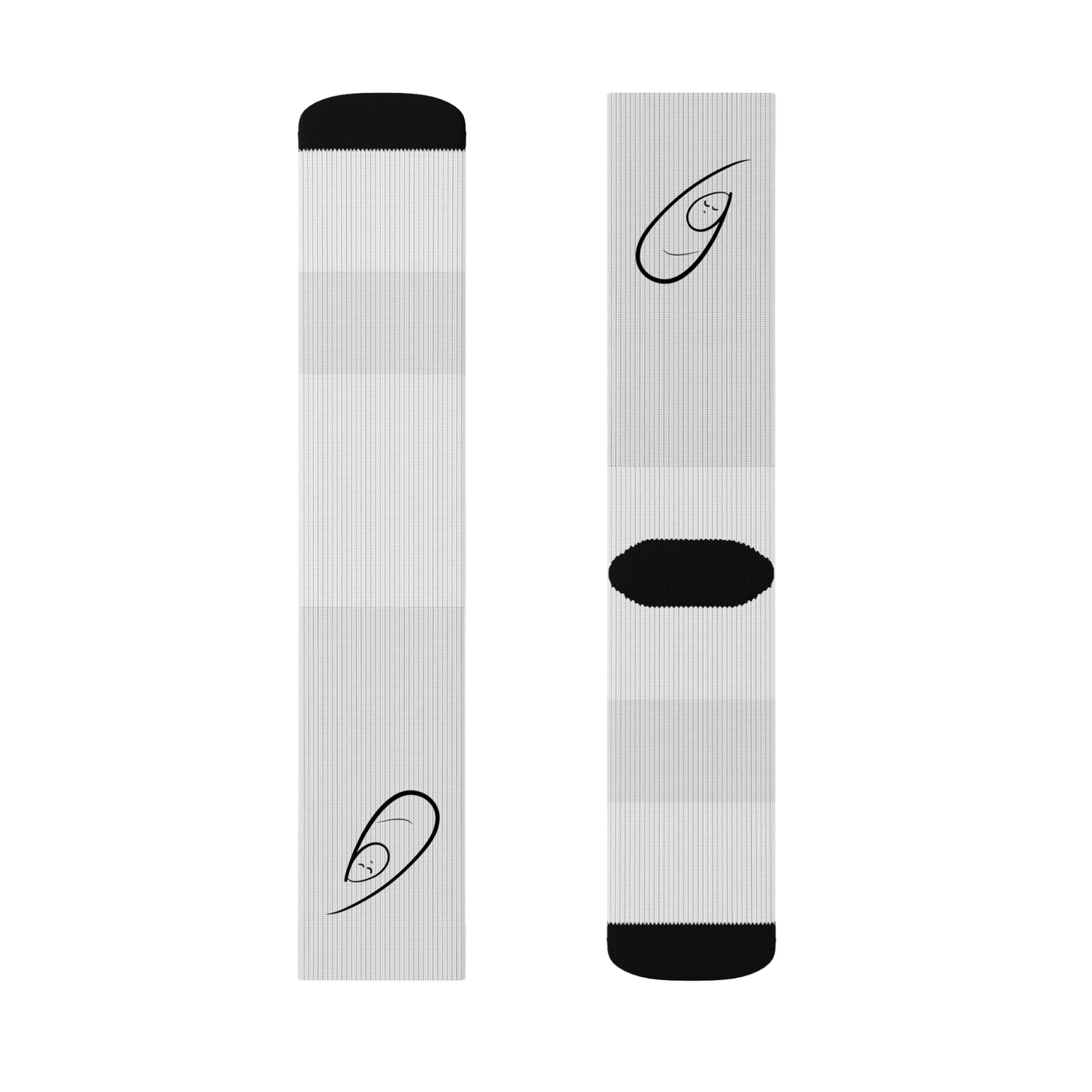 Swaddle Baby Logo - Sublimation Socks