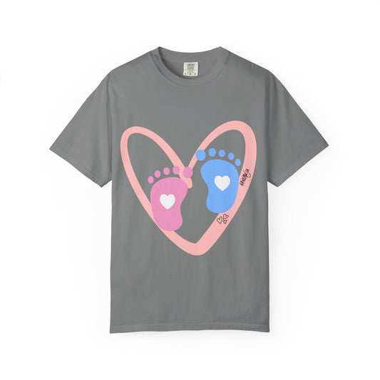 NICU Heart Feet T-shirt