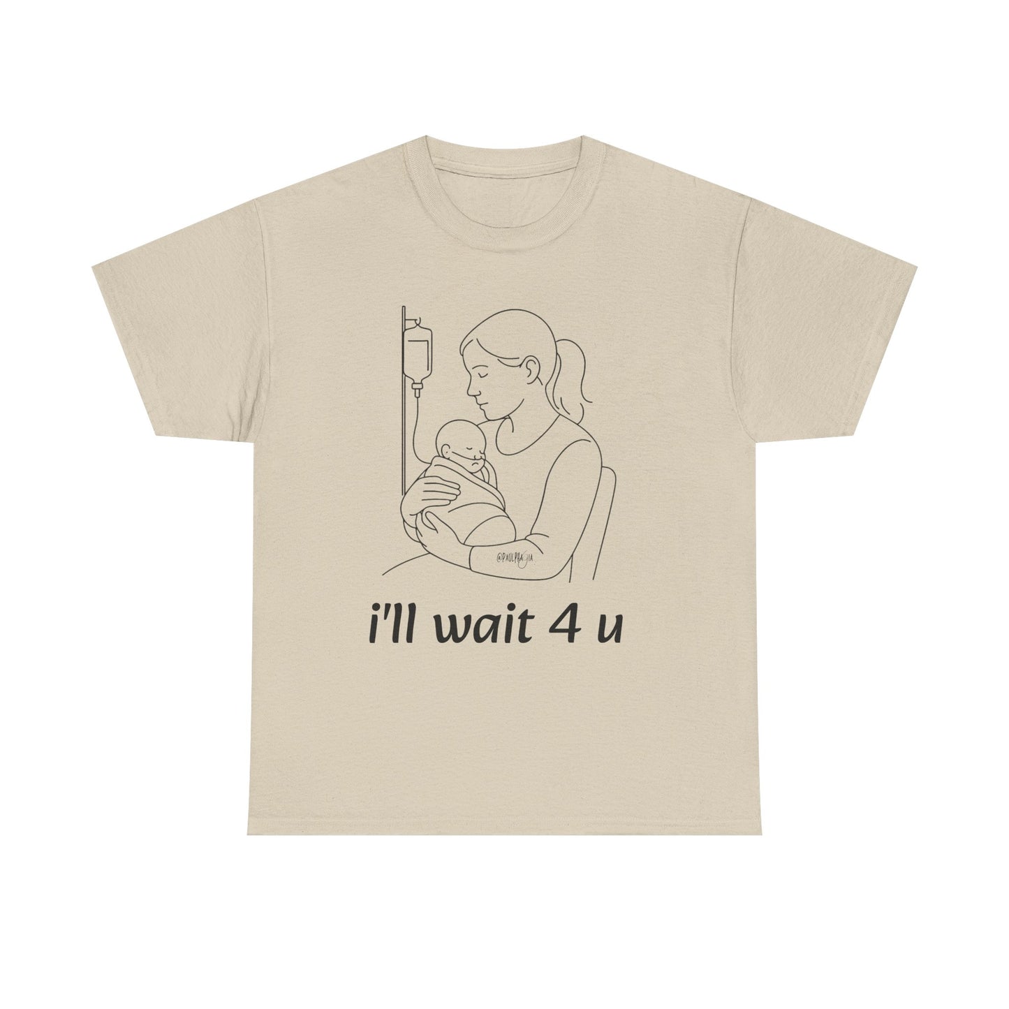 I'll Wait 4 U Cotton Shirt