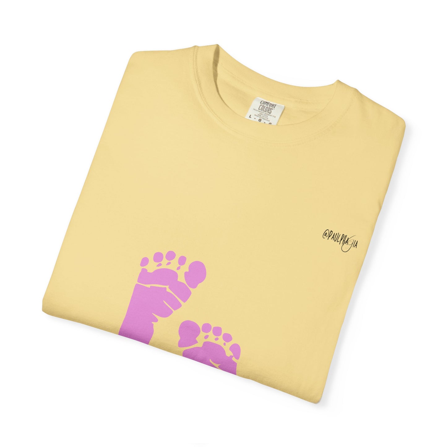 NICU Feeding Team Unisex T-shirt with Small Feet Design