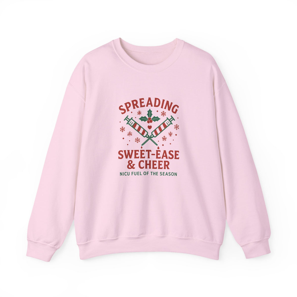 Holiday Cheer Unisex Sweater- Spreading Sweet-Ease & Cheer
