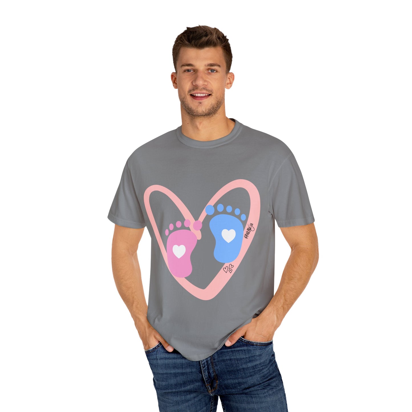 NICU Heart Feet T-shirt