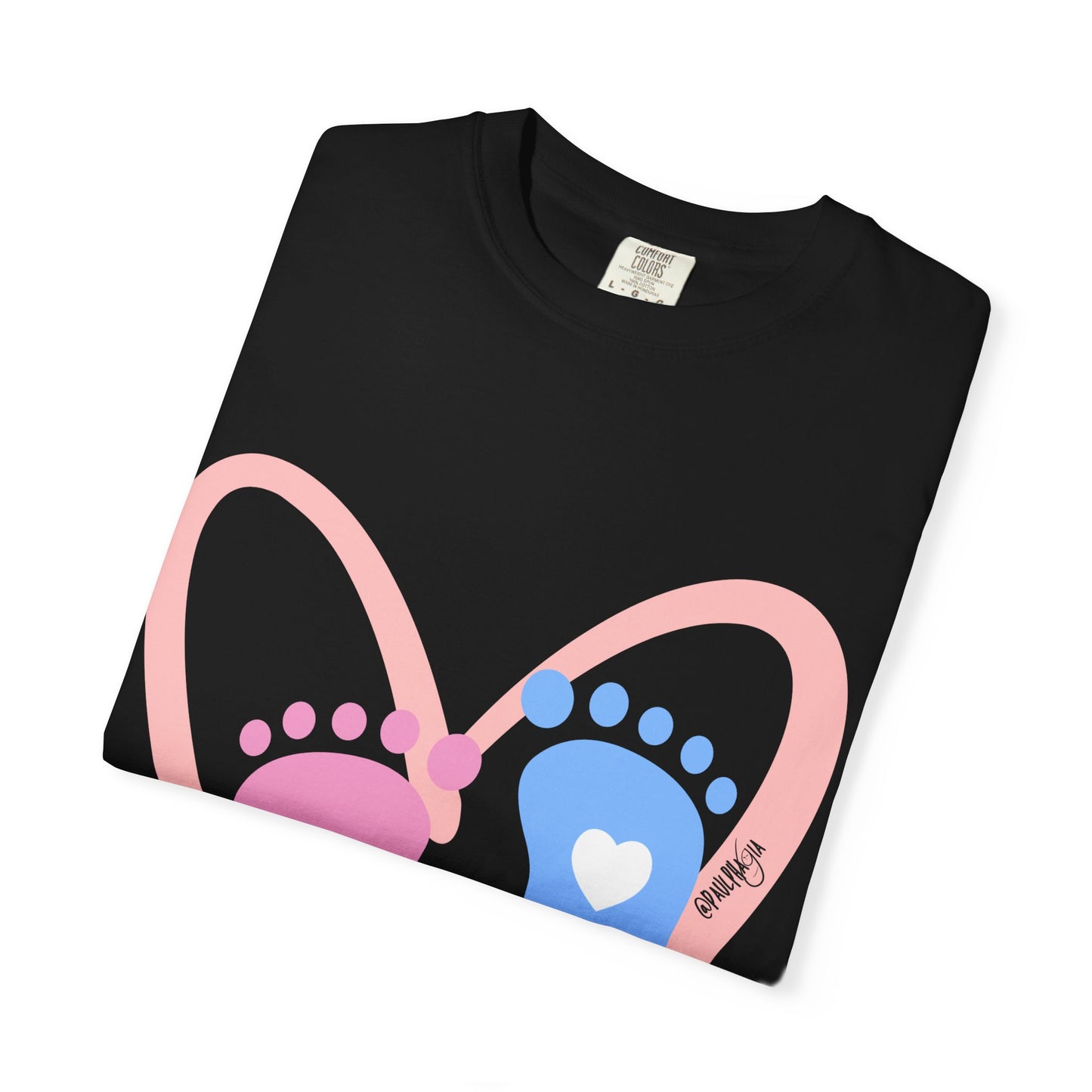 NICU Heart Feet T-shirt