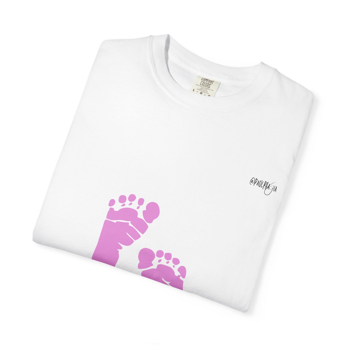 NICU Feeding Team Unisex T-shirt with Small Feet Design