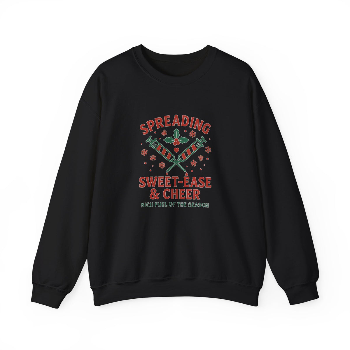 Holiday Cheer Unisex Sweater- Spreading Sweet-Ease & Cheer
