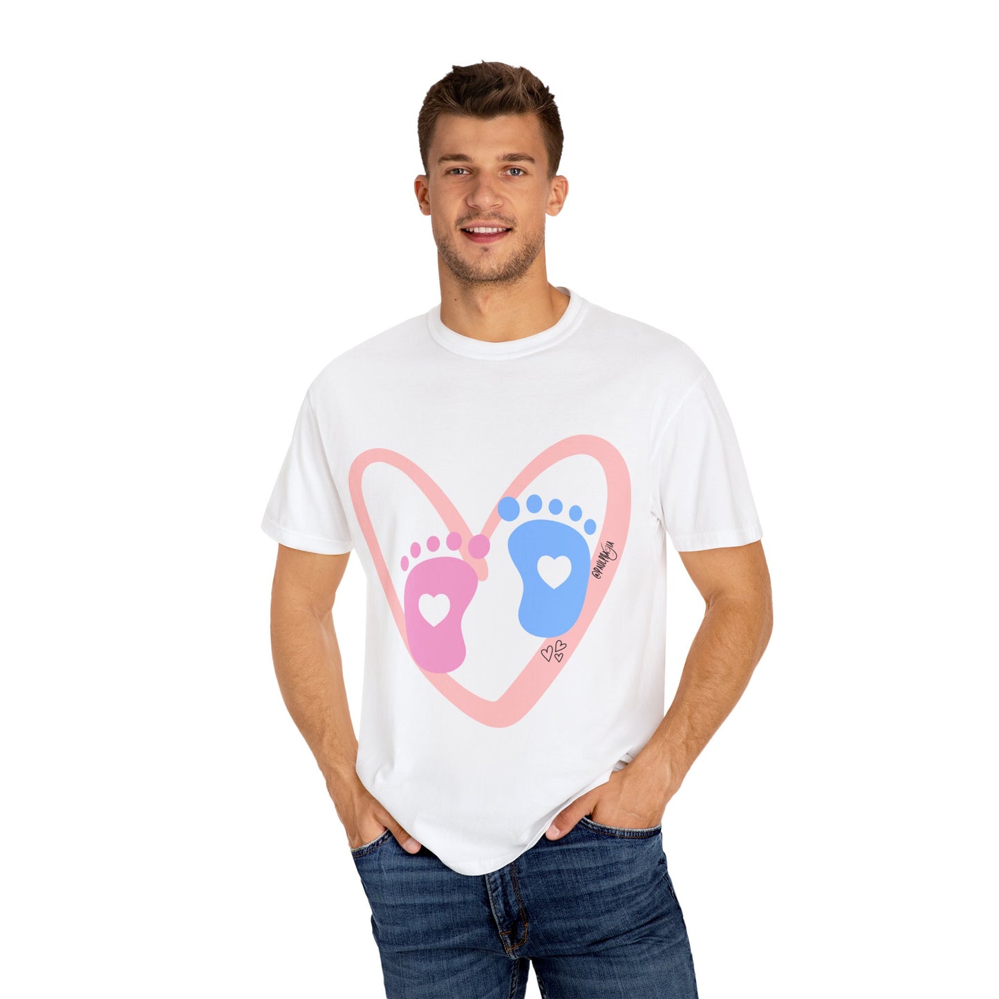 NICU Heart Feet T-shirt