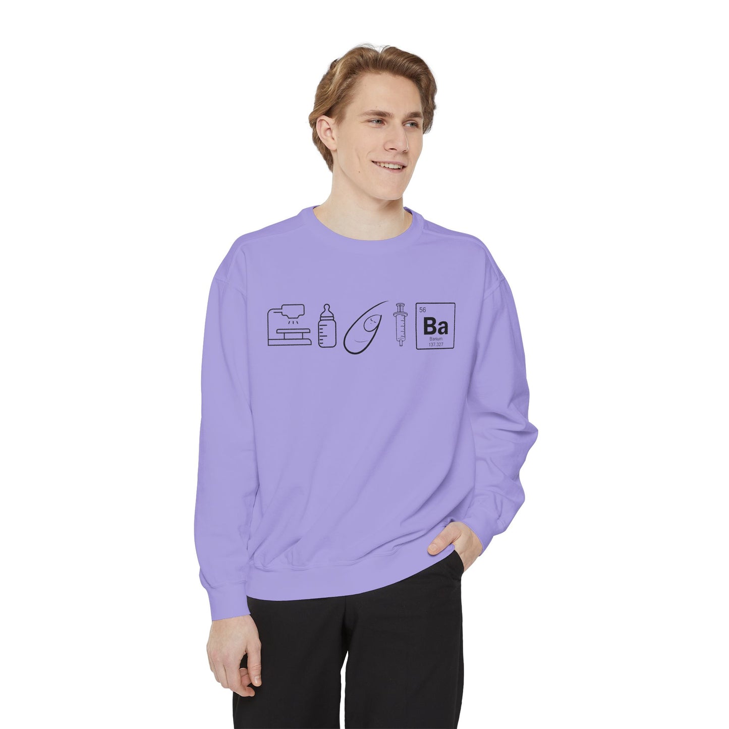 Icon NICU Speech Pathologist Crewneck Sweater – Paulphagia Edition