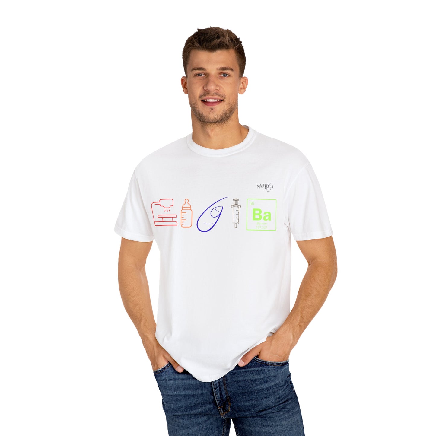 Speech Therapy Icon Unisex T-shirt with 5 Icons