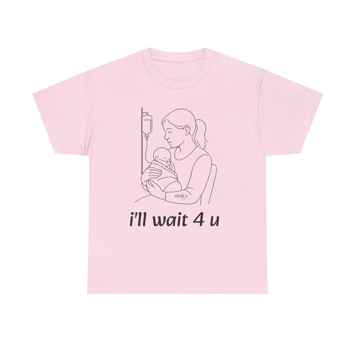I'll Wait 4 U Cotton Shirt