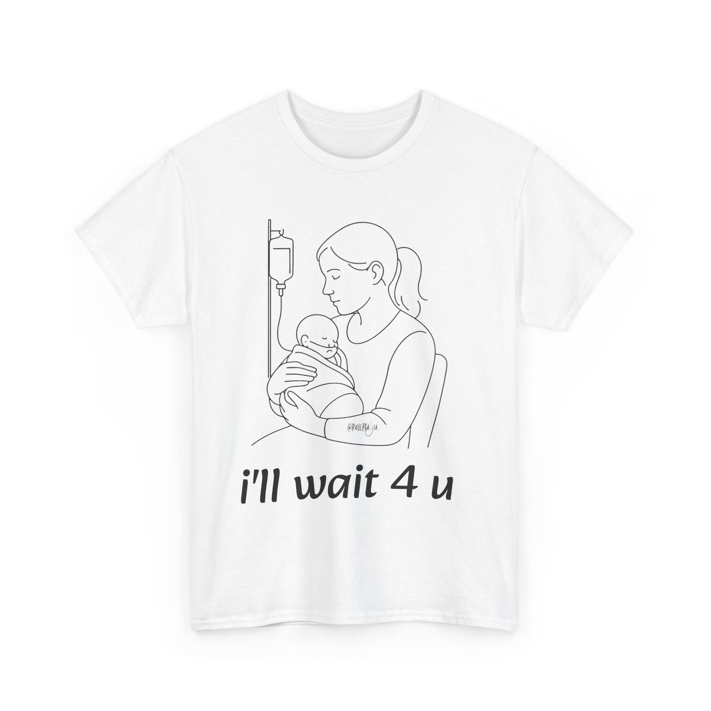 I'll Wait 4 U Cotton Shirt