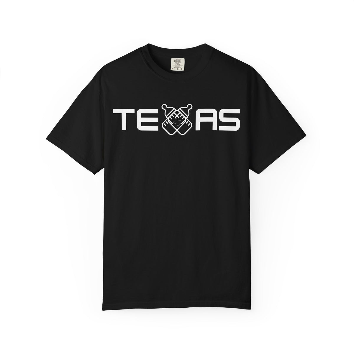 Texas Baby Bottles Unisex T-Shirt Black