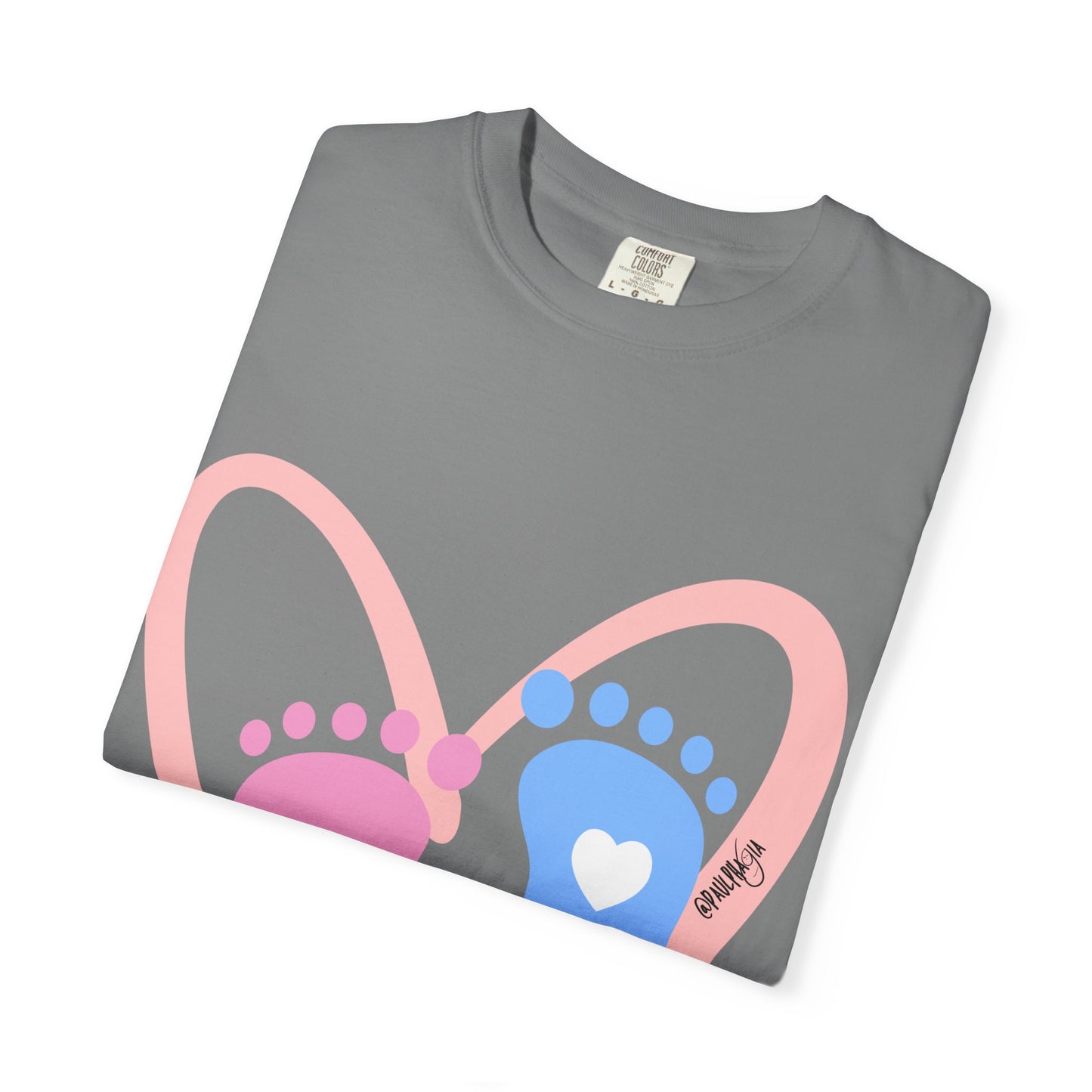 NICU Heart Feet T-shirt