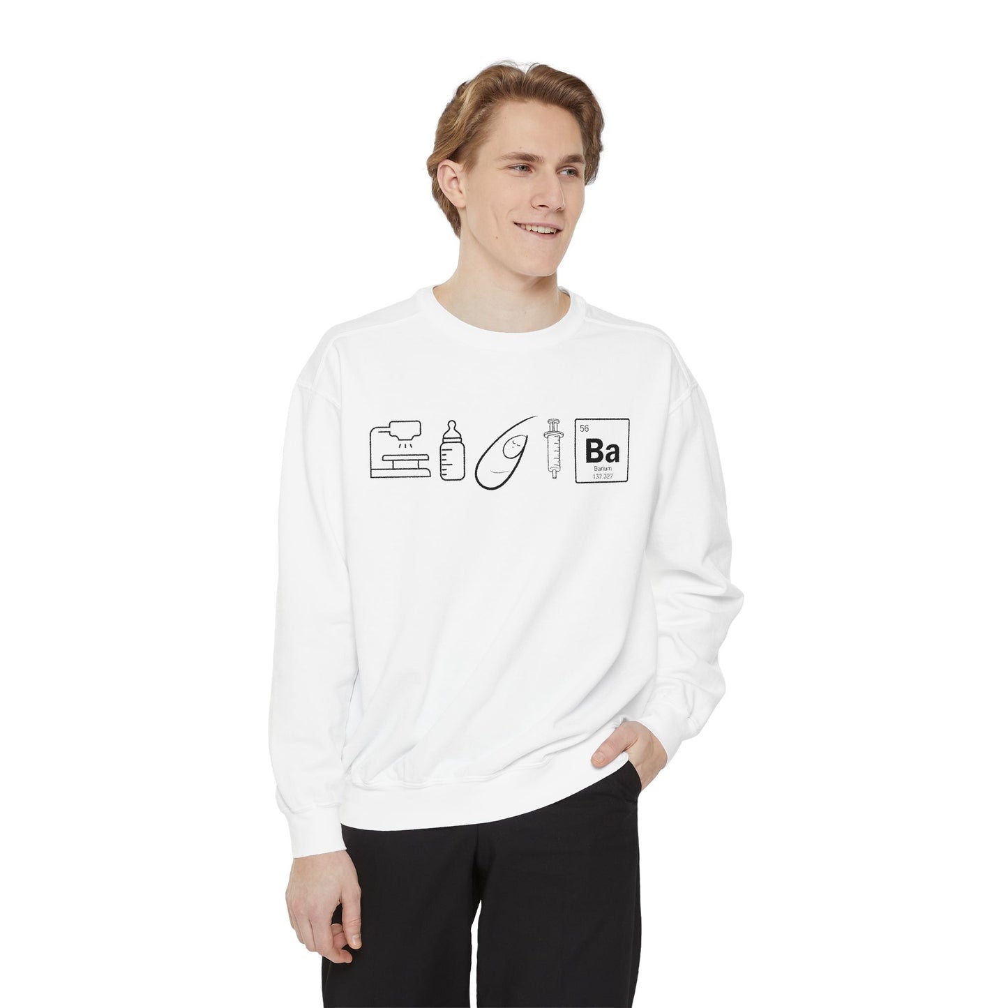 Icon NICU Speech Pathologist Crewneck Sweater – Paulphagia Edition