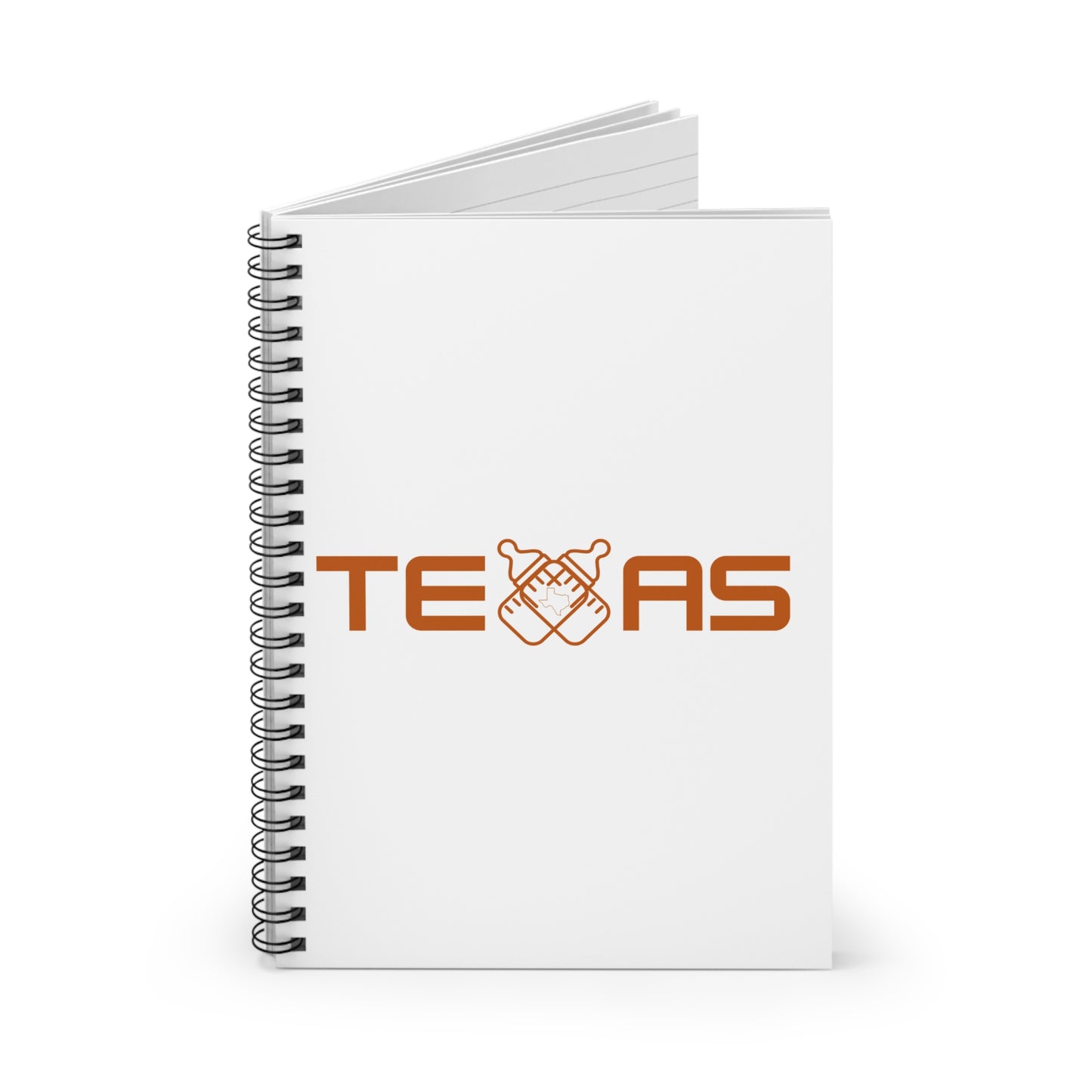Spiral Notebook - Texas NICU Feeding Pride