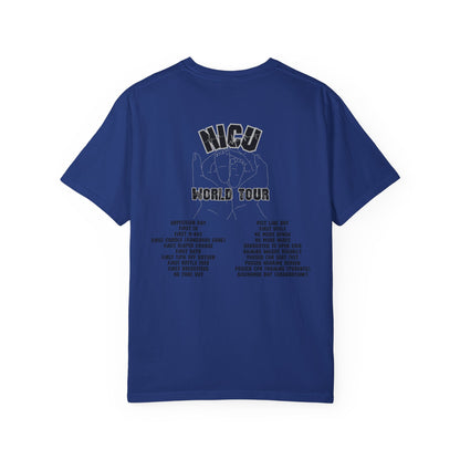 NICU World Tour Unisex T-shirt with Milestones