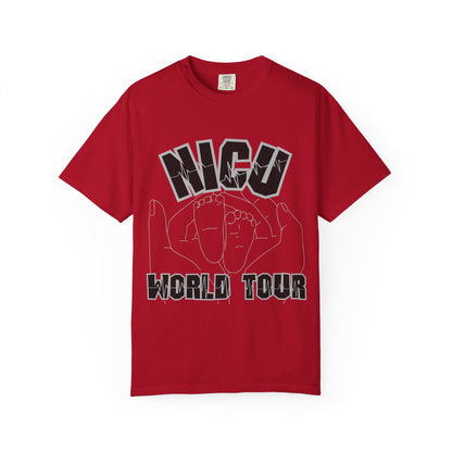 NICU World Tour Unisex T-shirt with Milestones