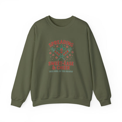 Holiday Cheer Unisex Sweater- Spreading Sweet-Ease & Cheer