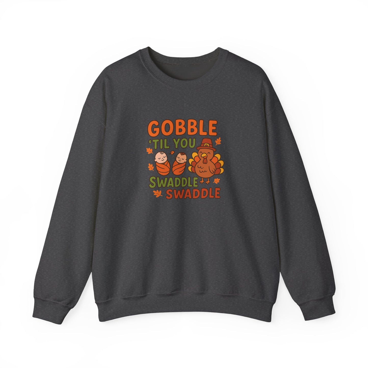 Thanksgiving NICU Sweater: Gobble 'Til You Swaddle
