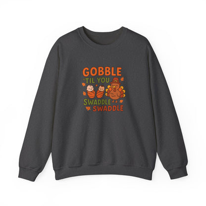 Thanksgiving NICU Sweater: Gobble 'Til You Swaddle