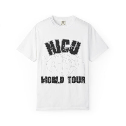 NICU World Tour Unisex T-shirt with Milestones