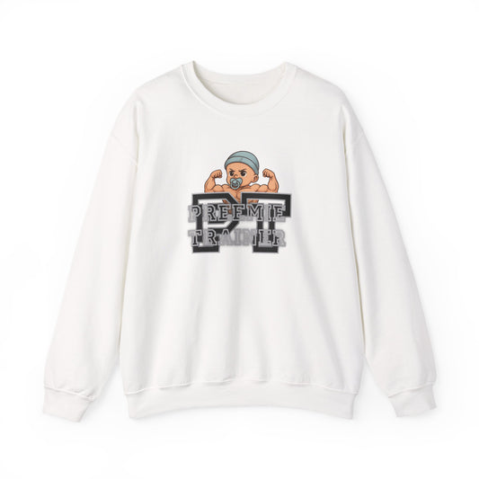 PT Preemie Trainer Crewneck Sweatshirt - Buff Baby