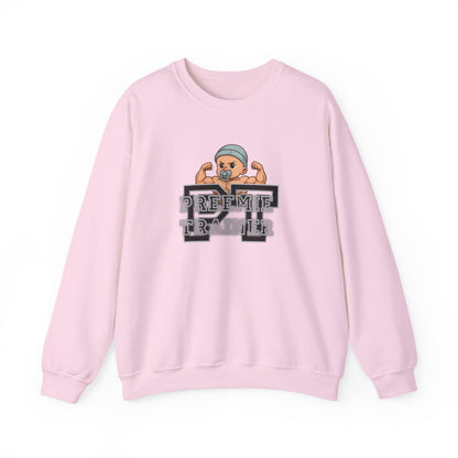 PT Preemie Trainer Crewneck Sweatshirt - Buff Baby