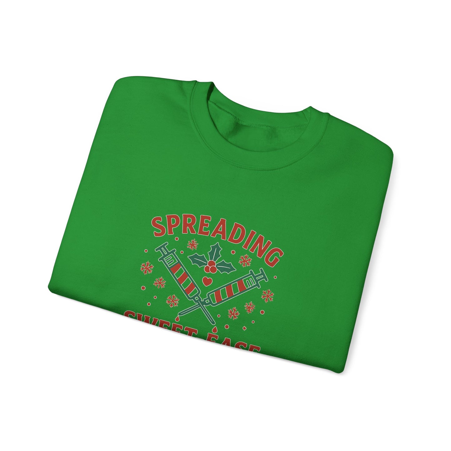 Holiday Cheer Unisex Sweater- Spreading Sweet-Ease & Cheer