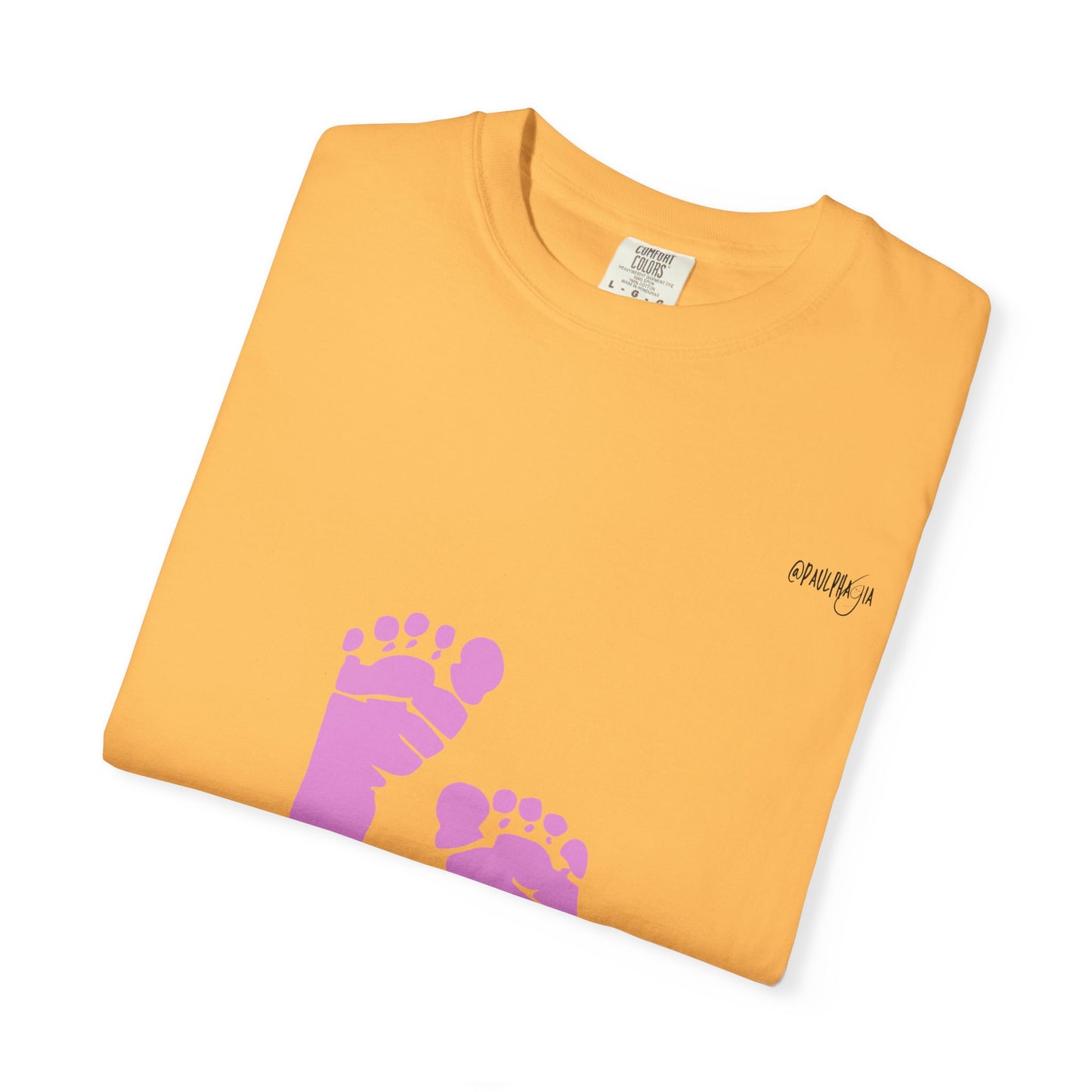 NICU Feeding Team Unisex T-shirt with Small Feet Design