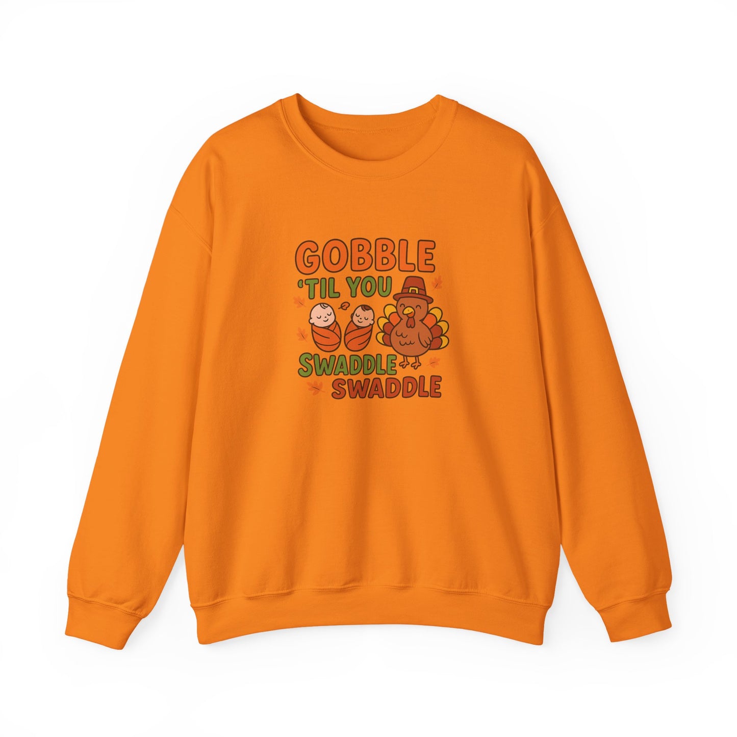 Thanksgiving NICU Sweater: Gobble 'Til You Swaddle
