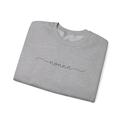 Nonna Crewneck Sweatshirt Cozy Grandma Gift