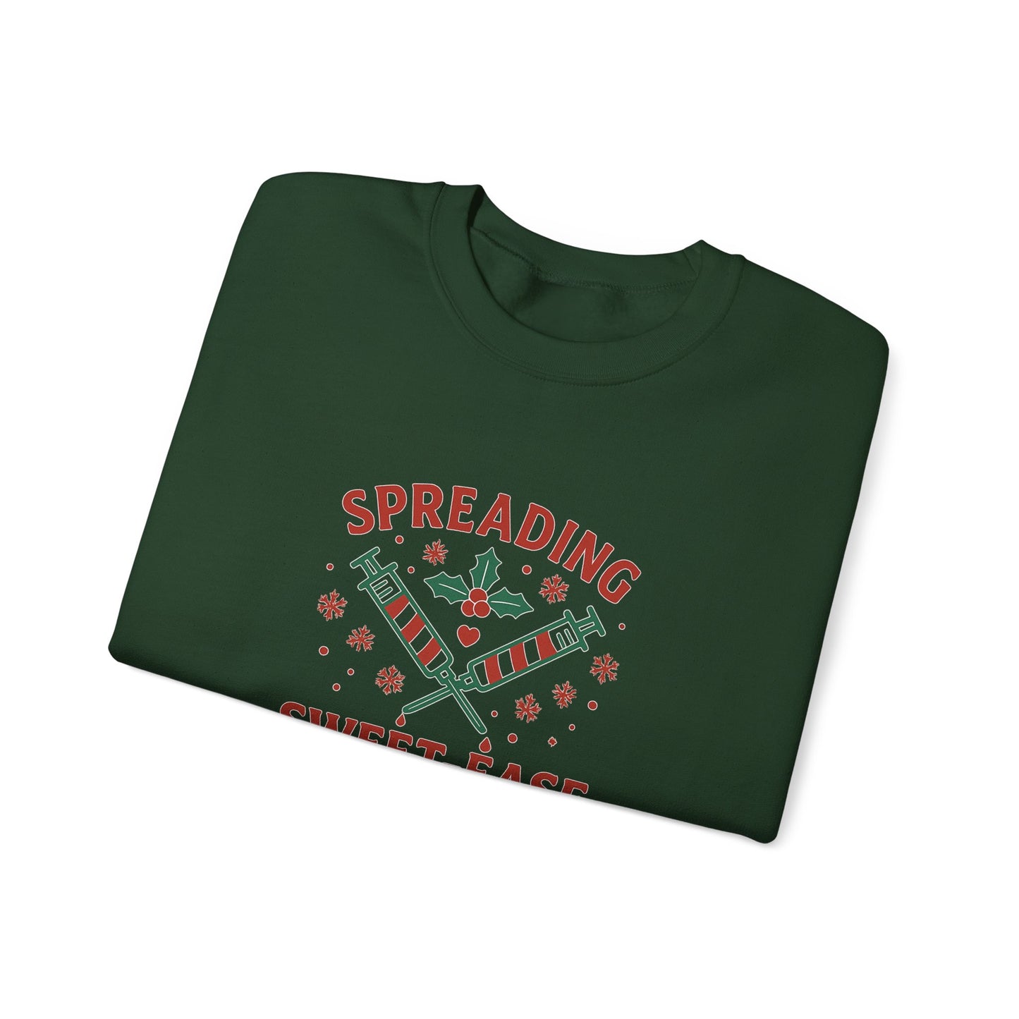 Holiday Cheer Unisex Sweater- Spreading Sweet-Ease & Cheer