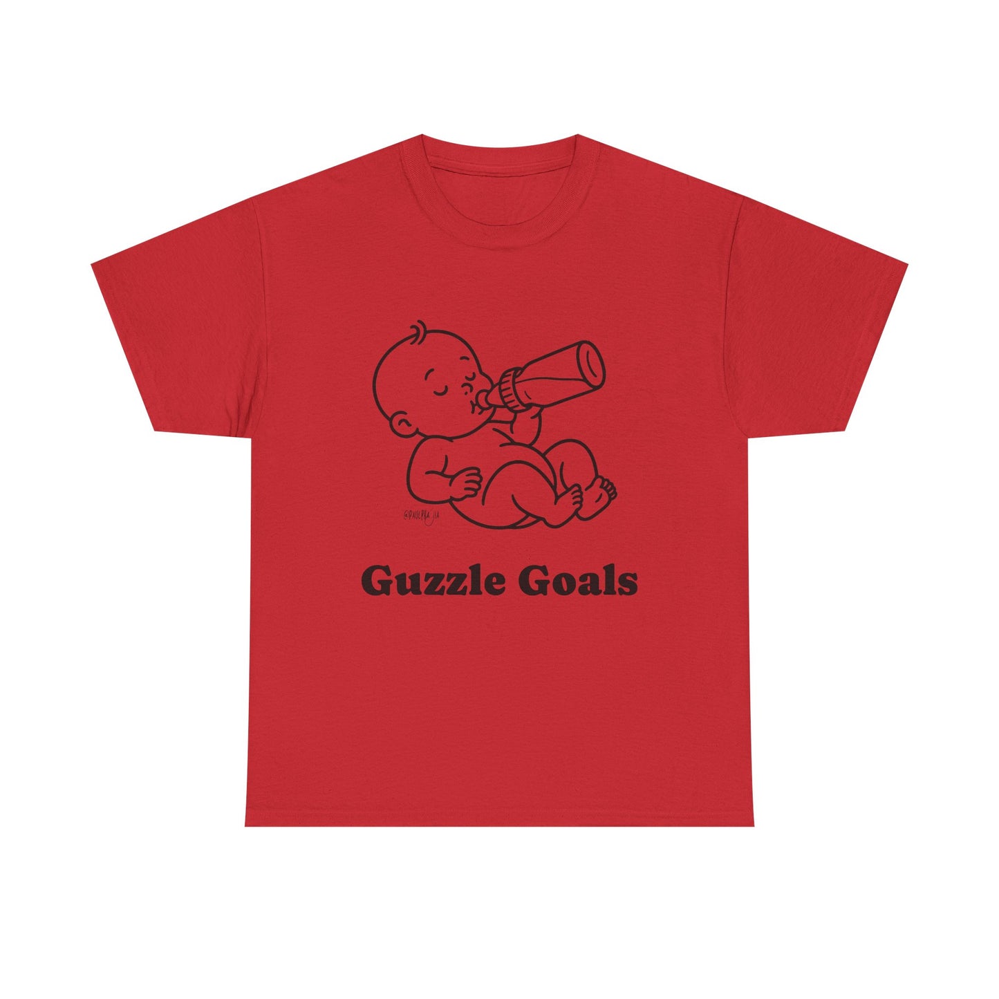 Guzzle Goals Cotton Shirt