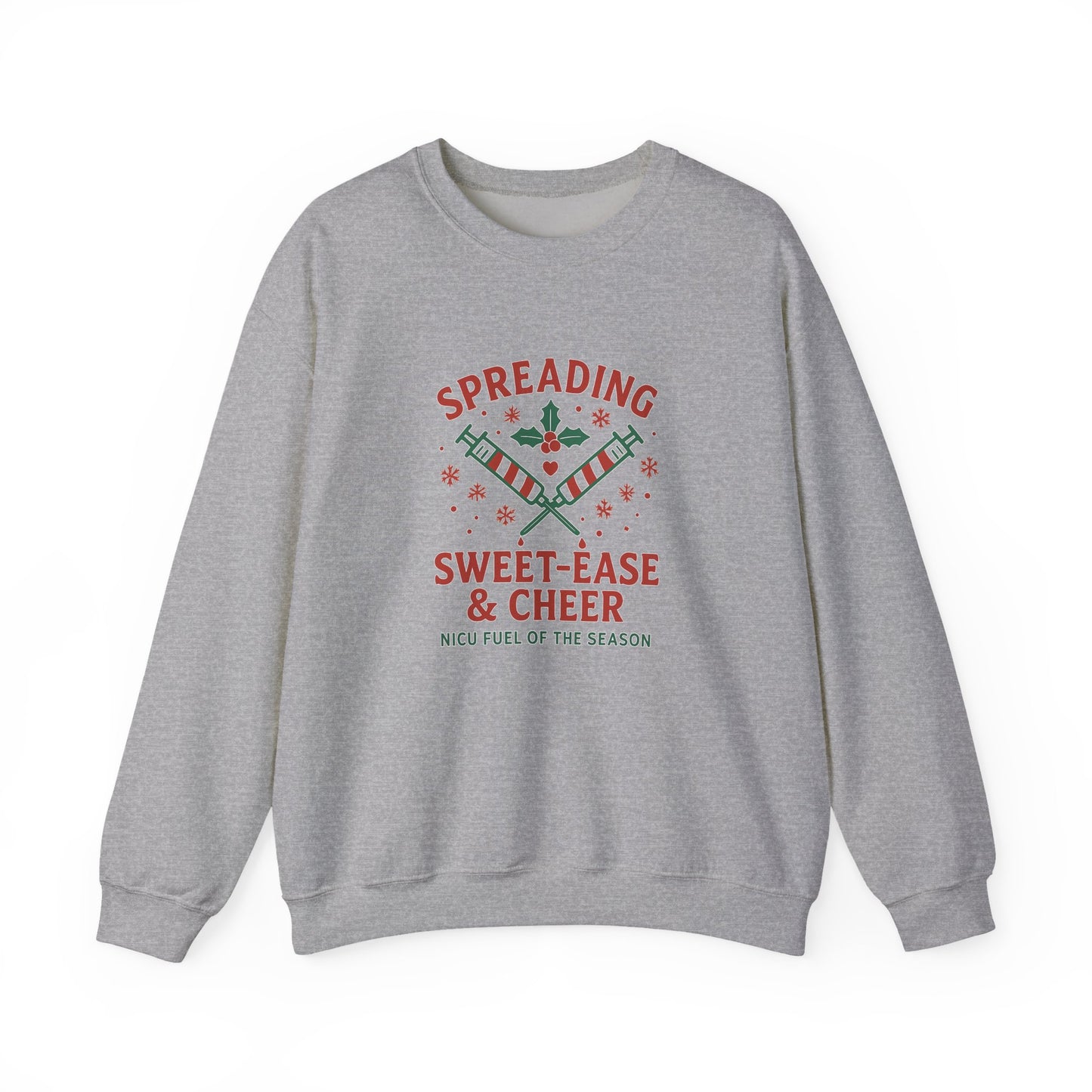 Holiday Cheer Unisex Sweater- Spreading Sweet-Ease & Cheer