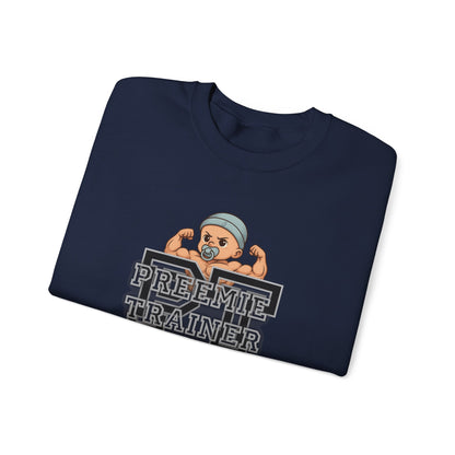 PT Preemie Trainer Crewneck Sweatshirt - Buff Baby