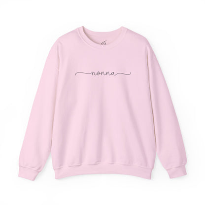 Nonna Crewneck Sweatshirt Cozy Grandma Gift