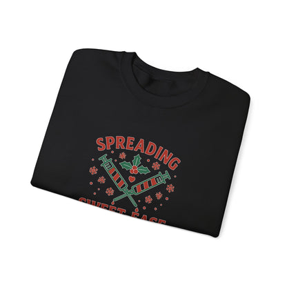 Holiday Cheer Unisex Sweater- Spreading Sweet-Ease & Cheer