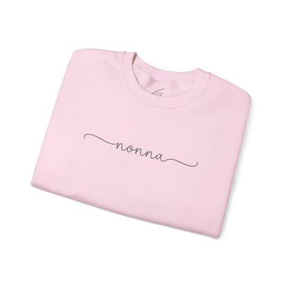 Nonna Crewneck Sweatshirt Cozy Grandma Gift